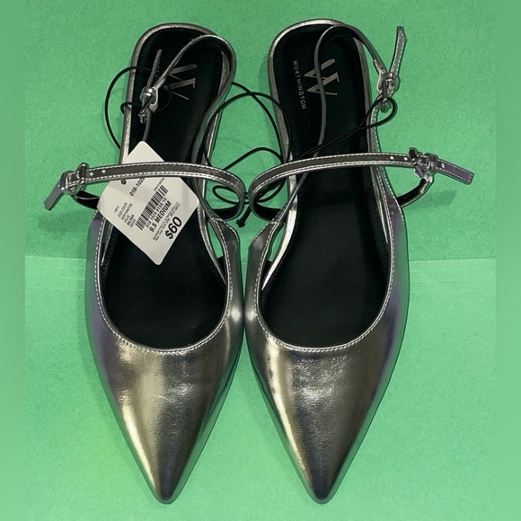 Worthington Khloe Women’s Pointed Closed Toe Ballet Flats - Picture 6 of 7